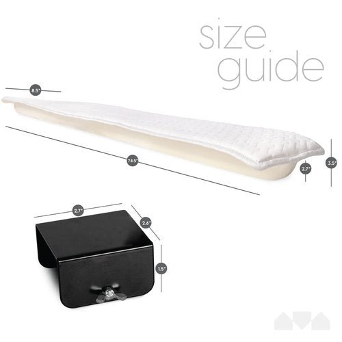Milliard Diplomat Folding Bed Converter Kit, Bed Bridge Bed Gap Filler, Convert Cot to Queen, Twin to King