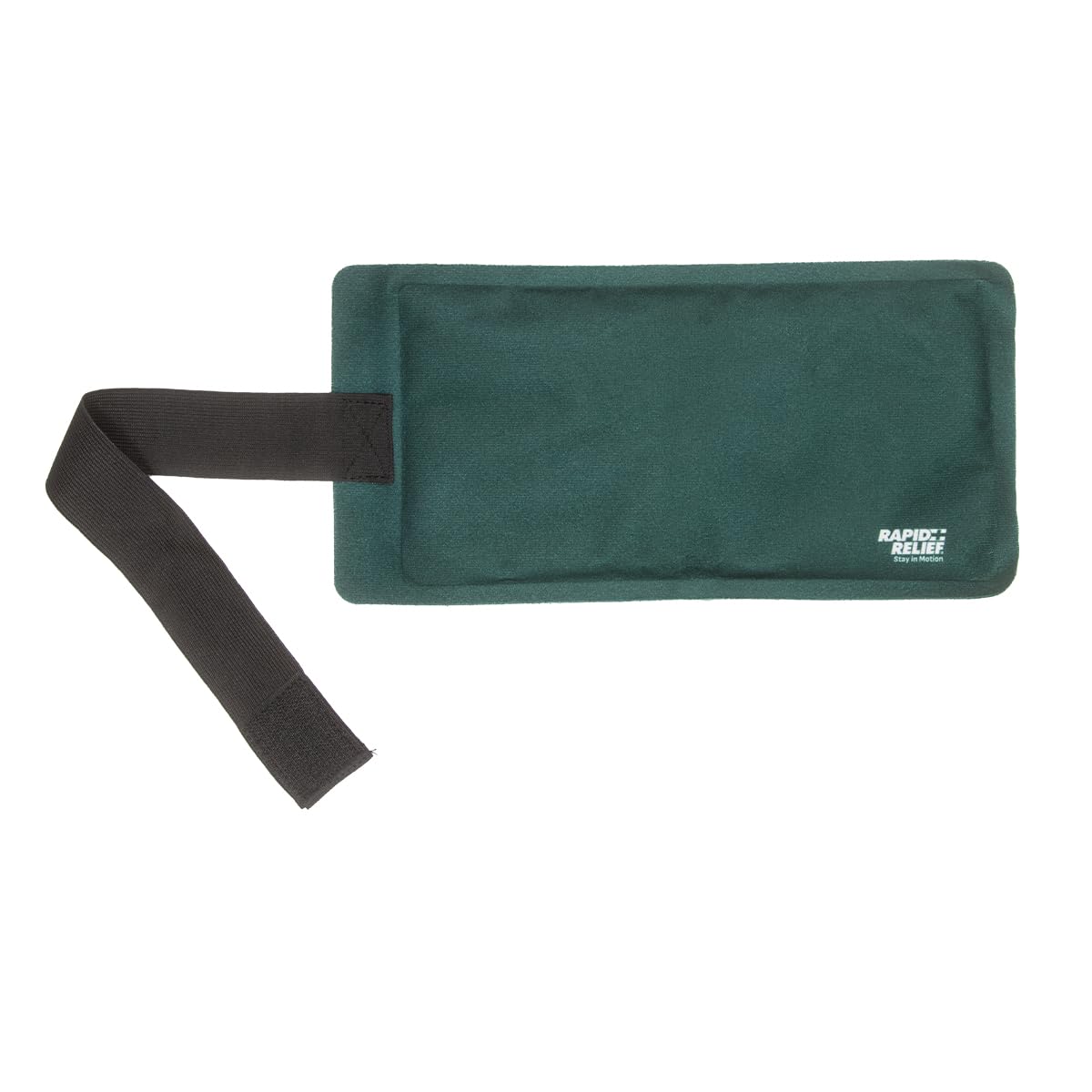 Rapid Relief Reusable Hot & Cold Clay Compress Wrap – Small Heat & Ice Therapy Pack for Back, Hip & Body Pain Relief, Flexible Clay Pack with Adjustable Strap for Compression Support