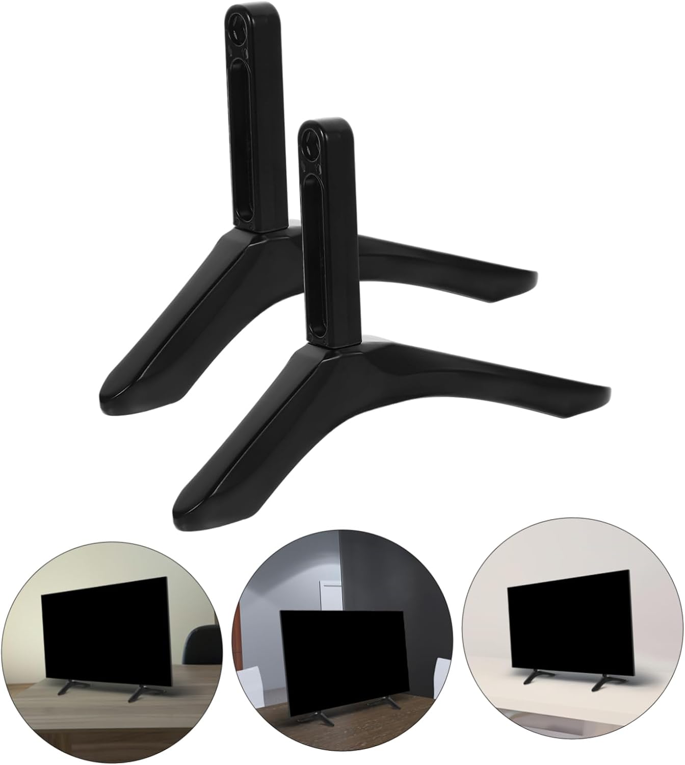 Veemoon Versatile TV Stand Base for Home and Office Use