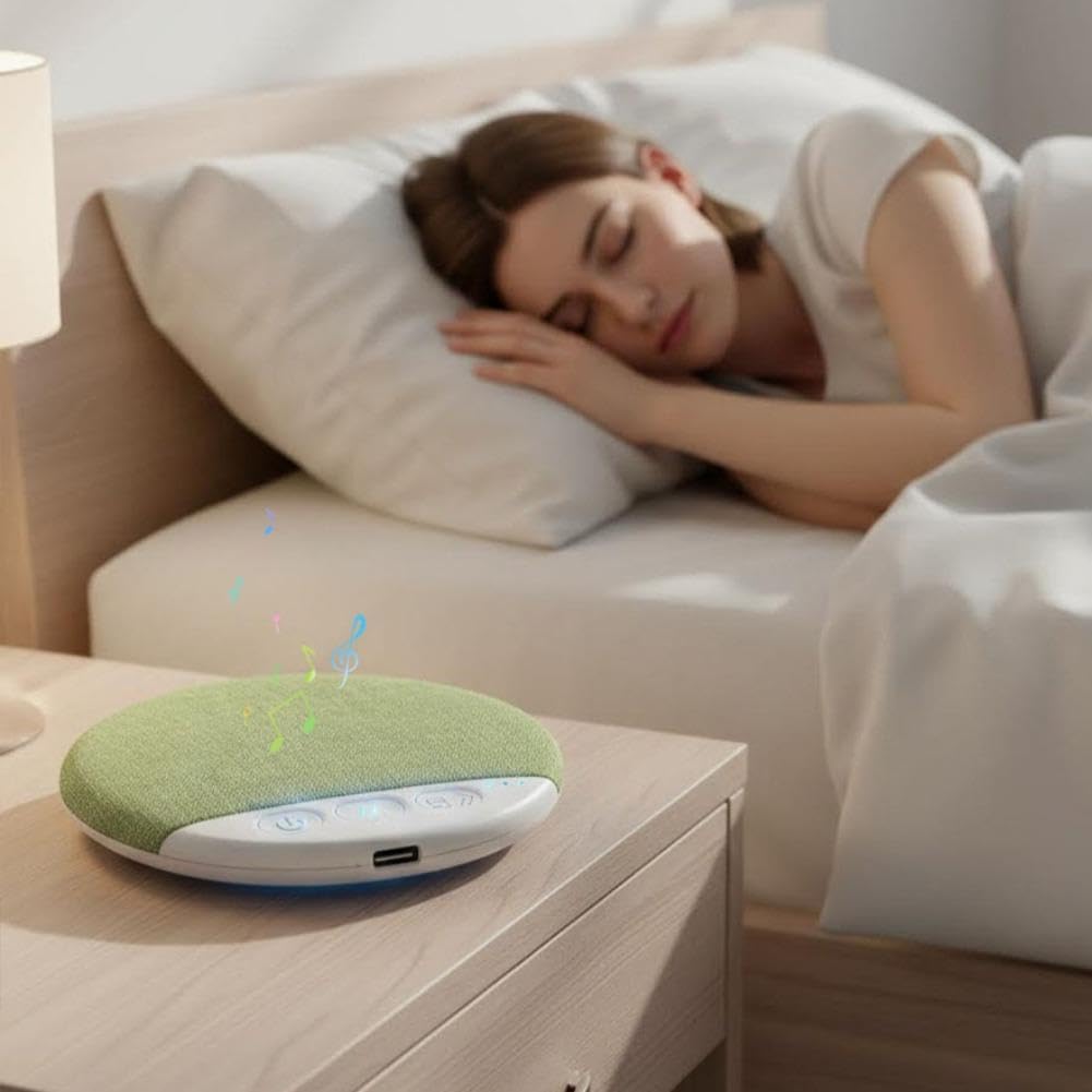 Generic 2026 Bluetooth Sleep Pillow Speaker Wireless Under Pillow Headphones with White Noise Timer, Hi-Fi Stereo Sound