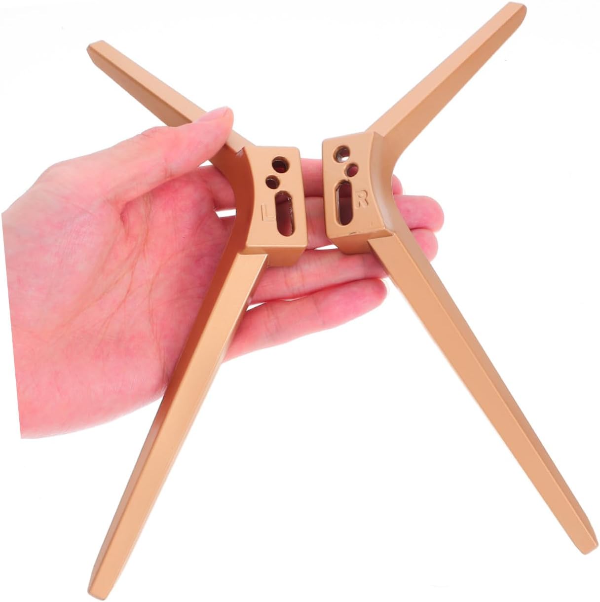 SOLUSTRE Stylish TV Stand Adapter - Flat Screen Mount for Compact Spaces