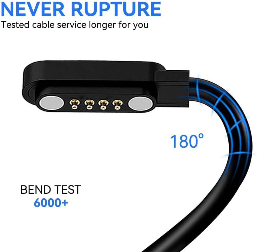 Lamshaw Compatible with PLAUD Note Voice Recorder Charger, Magnetic Replacement Charger Compatible for PLAUD Note Voice