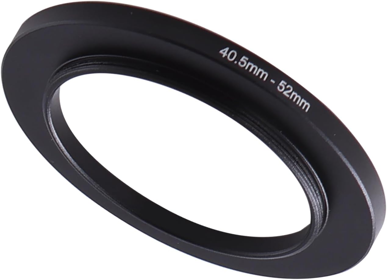 40.5-52mm 40.5mm 52mm 40.5mm 52mm 40.5-52mm Step-Up Ring Adapter, to Step Up Filter Ring for Lens Mount for DSLR Lenses