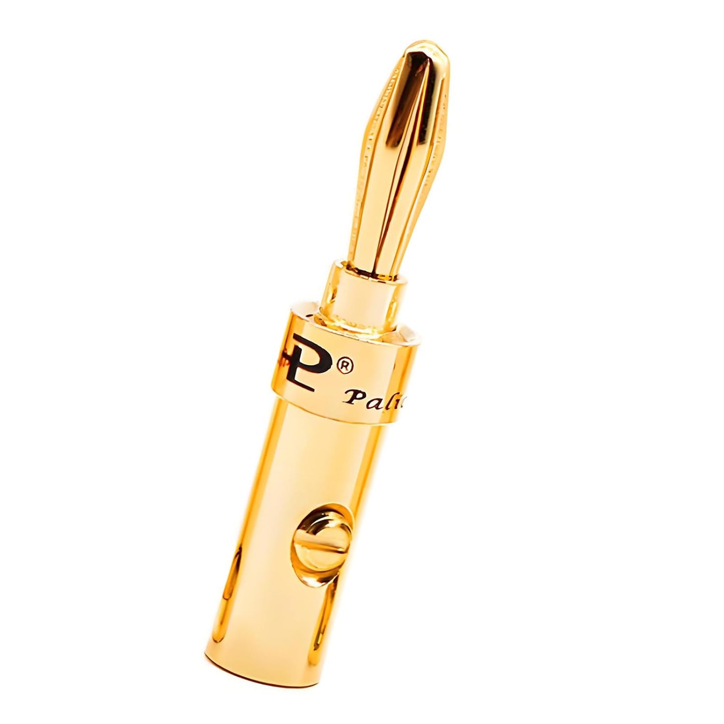 Shinycome 4mm 4mm Banana Connector Loudspeaker Banana Plugs Gold Plated Binding Post Loudspeaker Wire Replacement Sound