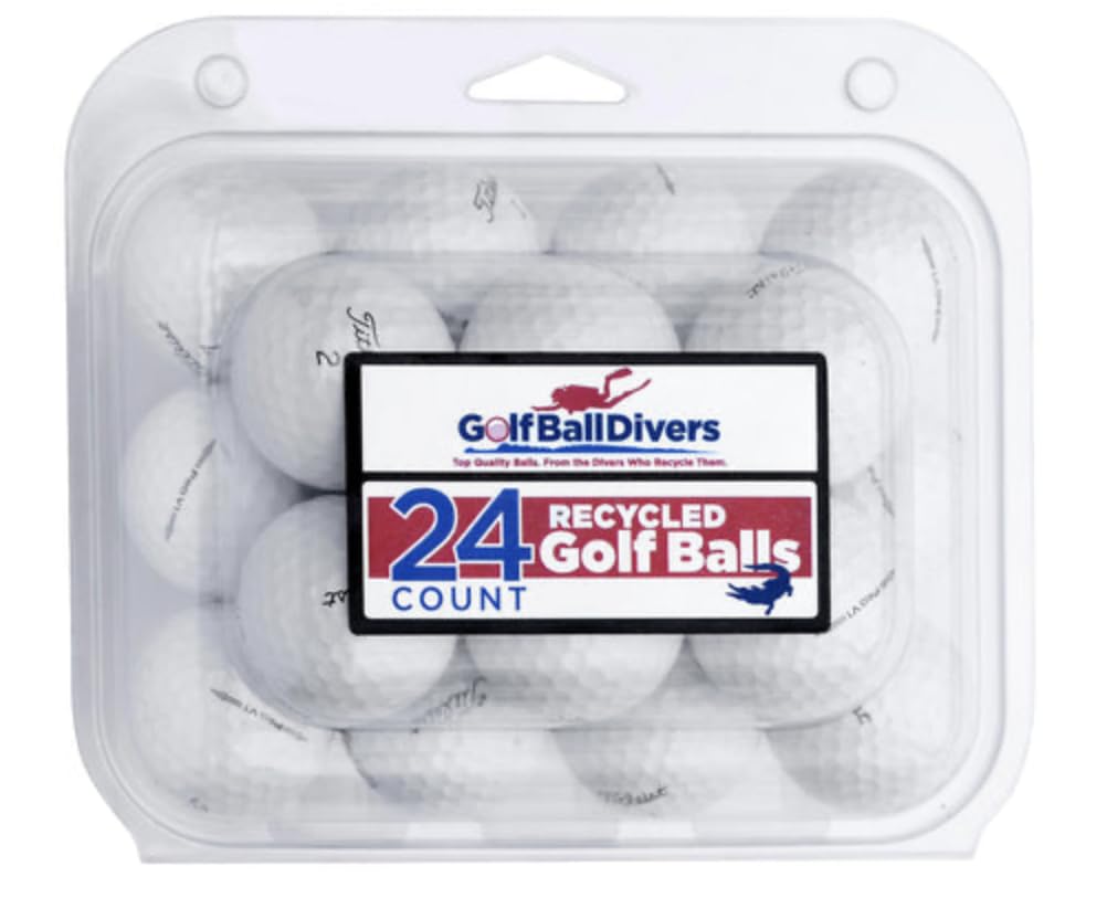 GOLF BALL DIVERS Precept Laddie X/Extreme Golf Balls, Recycled AAAA Quality, Near Mint Condition (White, 12 Balls)