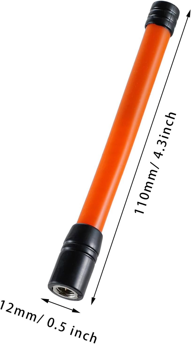 eifagur 100 200 200i 220 320 430 (2 Pack), Extended Long Range Upgrade Flexible Receiver Orange Soft Whip GPS Antenna