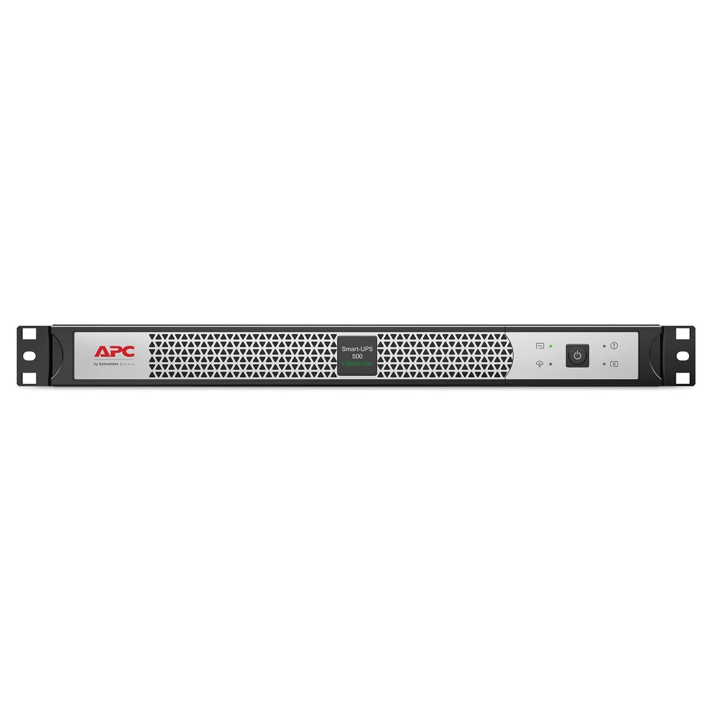 APC Smart-UPS, Lithium-ion UPS, Rackmount 1U, 120V, 4X NEMA 5-15R Outlets, SmartConnect Port, Short Depth SCL500RM1UC, Black