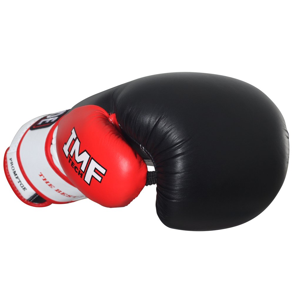 Ringside Pro Style IMF Tech Boxing Training Sparring Gloves, White, 18-Ounce