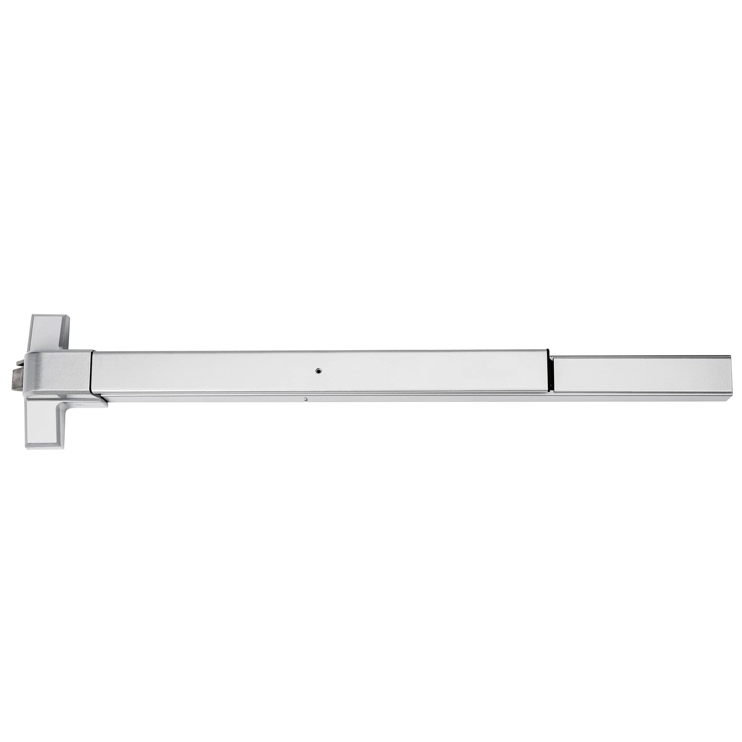 Dynasty Hardware Push Bar Panic Exit Device for Emergency Exit Doors, Aluminum Finish Commercial Panic Bar Door Handle, Push Bar for Exit Door, Panic Bar Lock, Push Bar Door Handle for Safety