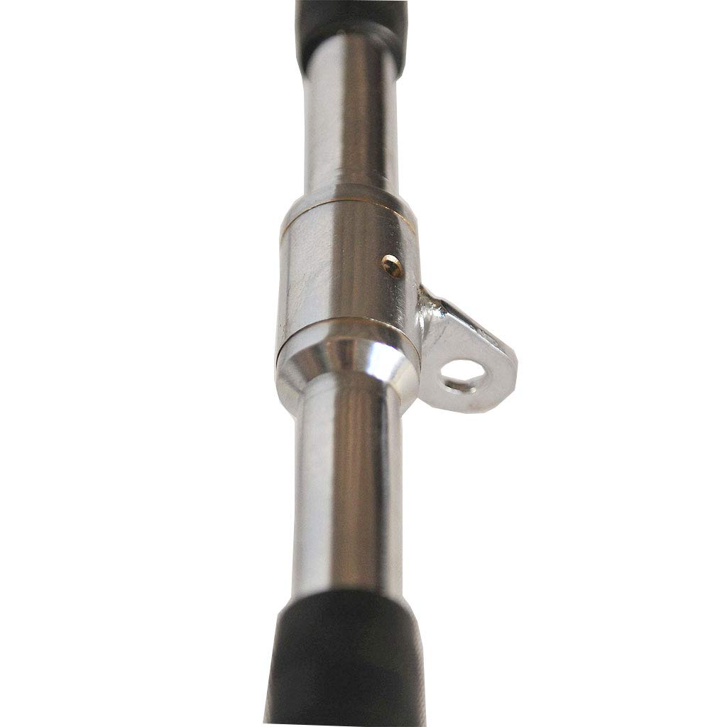 yuhqc LAT Pull Down Bar Press Down Bar Cable Machine Attachment Multi Gym Attachment Solid Steel Tricep V-Bar (28 Inch)