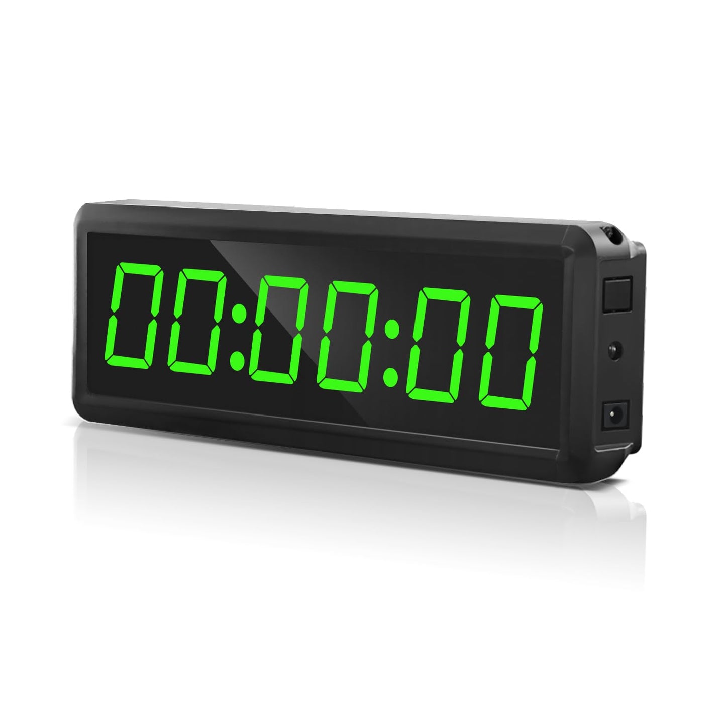 Gym Interval Timer, 12" Digital Wall Alarm Clock Timer for Interval Workout with Countdown/Up Stopwatch, Tabata EMOM Remote Control for Home Gym Boxing MMA Fitness