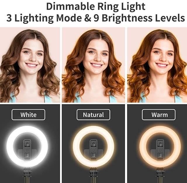 BoxWave Stand and Mount Compatible with Samsung Galaxy Grand Prime Duos TV - RingLight SelfiePod, Selfie Stick
