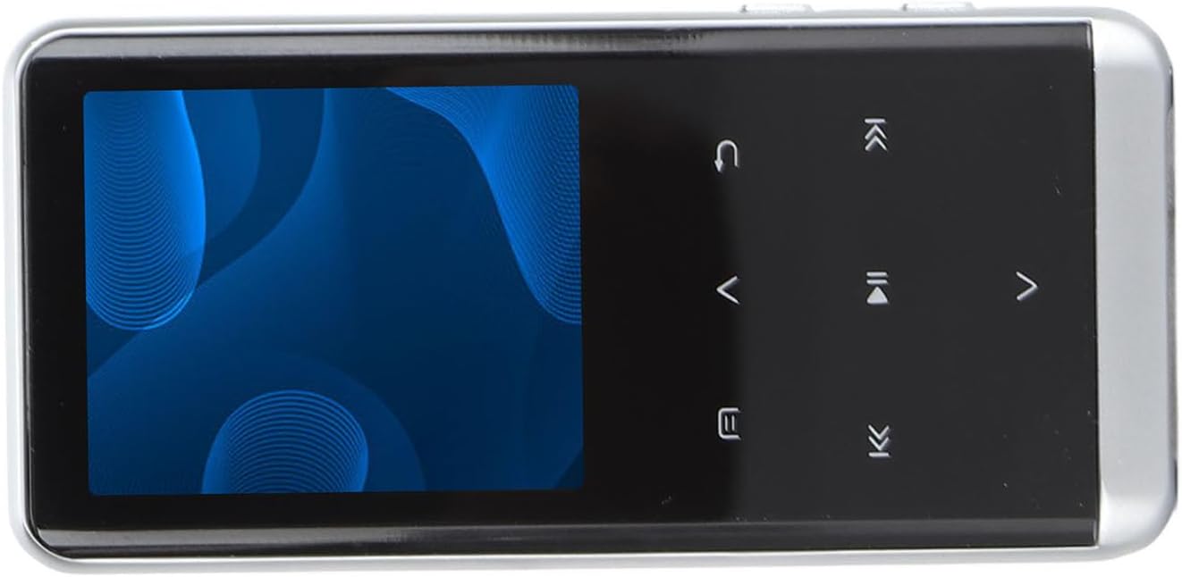 Semme MP3 .5in 3D 4GB (4G) Portable Player with Screen HiFi Sound Stereo E Book Functionality for Home Outdoor Travel