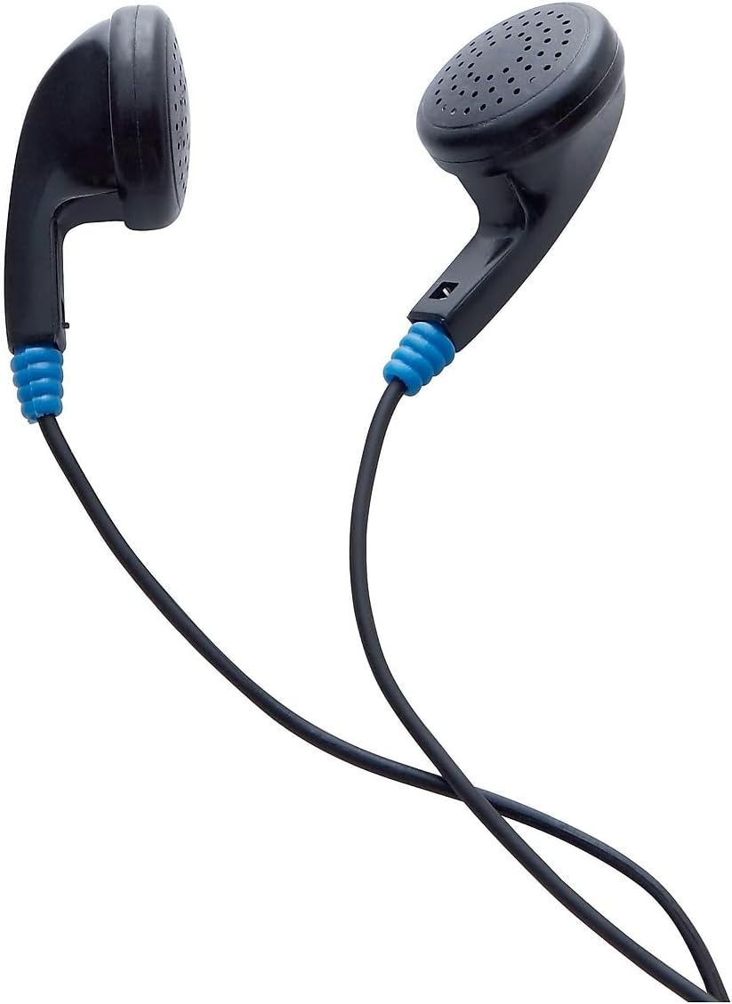 3.5mm (99711) Verbatim Stereo Earphones - - No Microphone, Black