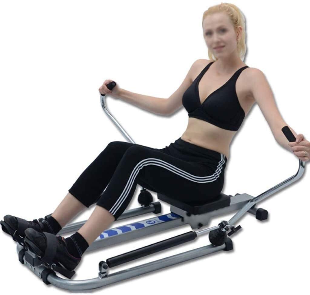 PZHANGZVH Rowing Machine Foldable Rower Commercial Silent Rowing Machine Indoor Hydraulic Rowing Machine Household Multi-Function Fitness Equipment