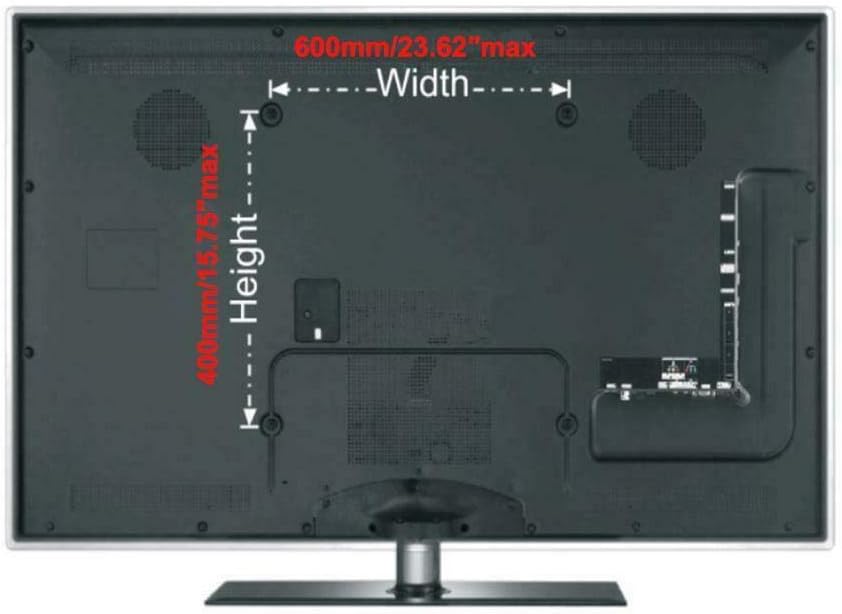 Generic 10 43S435 43", 50S435 50" 4-Series 4K NTQinParts Flat TV Wall Mount Bracket Tilt Swivel for TCL Smart LED TV