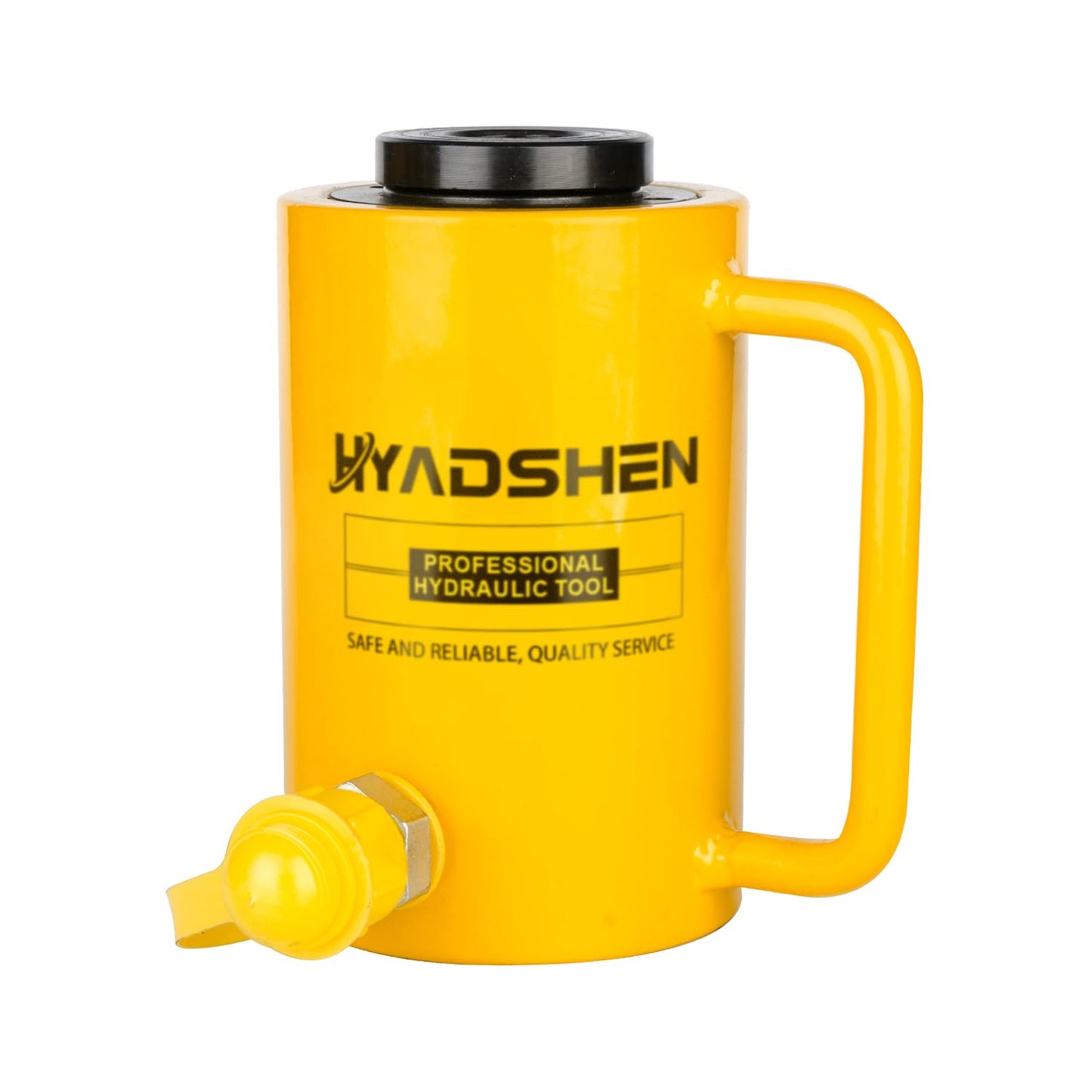 HYADSHEN 20T 4" Stroke Hydraulic Hollow Cylinder Jack - Industrial Hydraulic Lifting Cylinder for Machinery and Shipbuilding