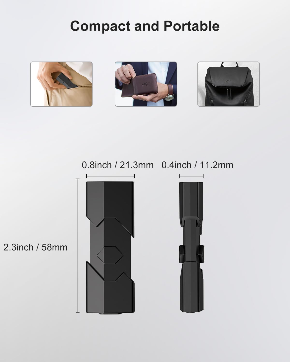 RAOYI 64GB 2 1 3.0 17/16/15 USB C Flash Drive in Type C + USB Flash Drive Dual OTG Retractable Type-C Thumb Drive