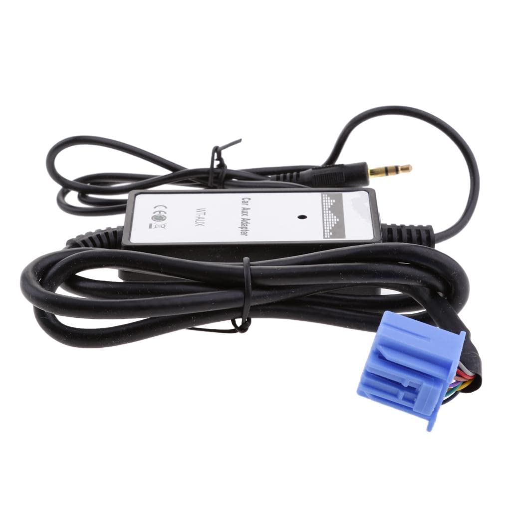 Generic .5mm MP3 Car for Audio Aux-in Input Player Interface Adapter