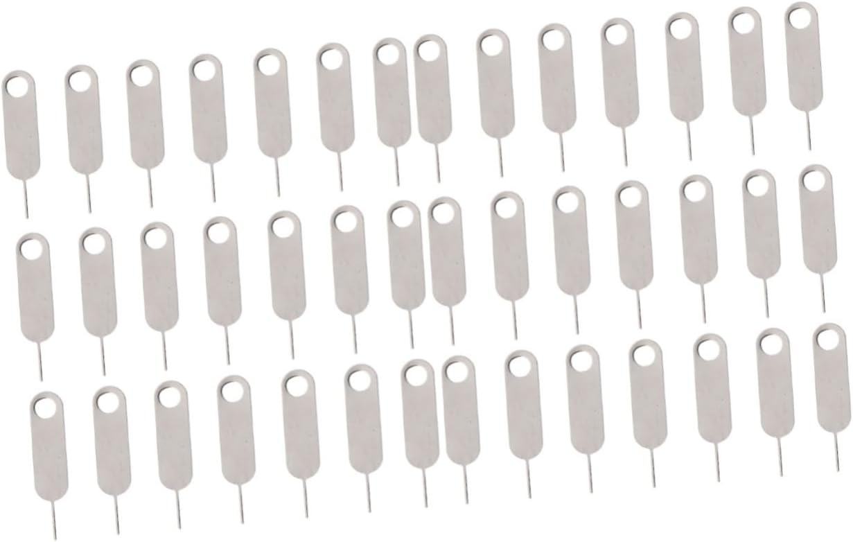 200pcs Angoily Sim Tray Ejector Tool Mobile Phone Pin Extraction Lightweight Design for Easy Sim Card Removal
