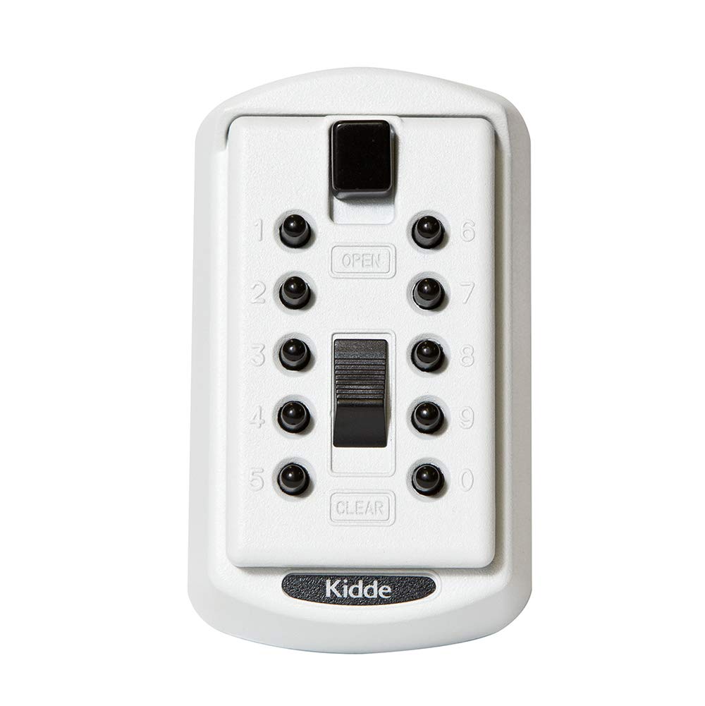 Kidde AccessPoint KeySafe Original Slimline Push Button Combination Permanent Key Lock Boxes, 2-Key (2 pack)