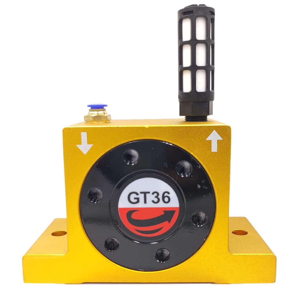 GT36 3/8'' Industrial Type Pneumatic Compressed Air Power Wheel Turbine Vibrator
