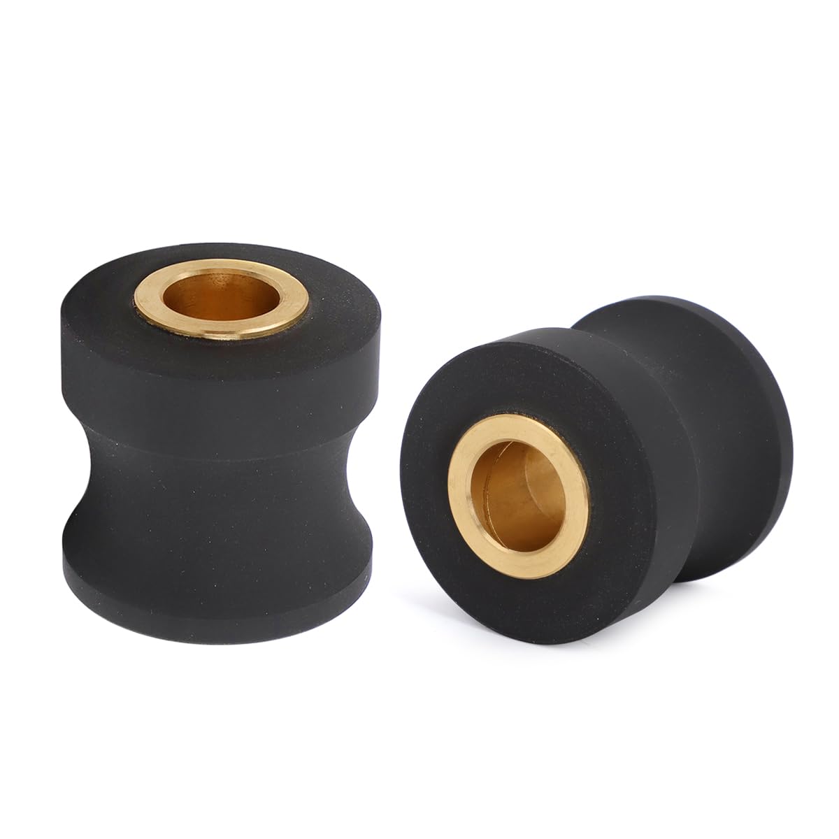 Replacement Roller Wheels for Eclipse 1100HR/A Elliptical - Enhanced PU and Bronze Bushing Design - Quiet and Long-Lasting Exercise Machine Parts (Pair)