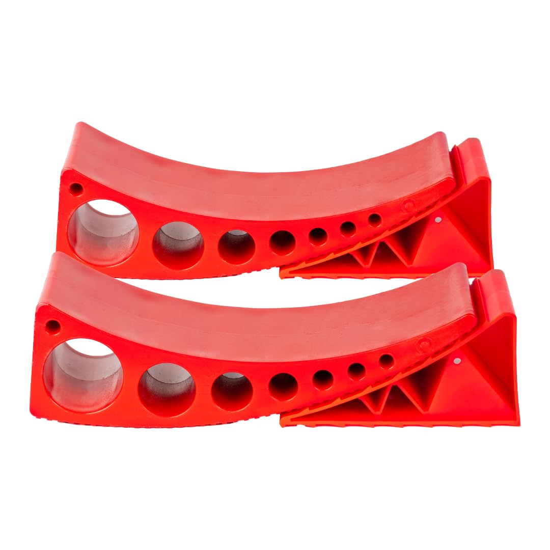 Andersen Hitches 2-Pack Camper Leveler Blocks for RVs and Trailers Up to 30000 lbs Precise 1/2 to 4 Inch Leveling Made in USA