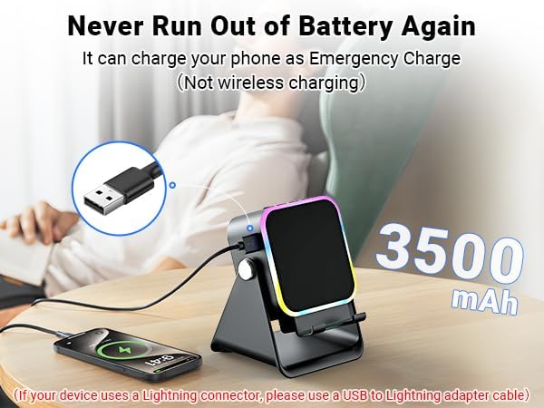AIKELA 5 1 Induction Speaker with Phone Stand in Wireless Induction Bluetooth Audio for iPhone Android Phone Speakers