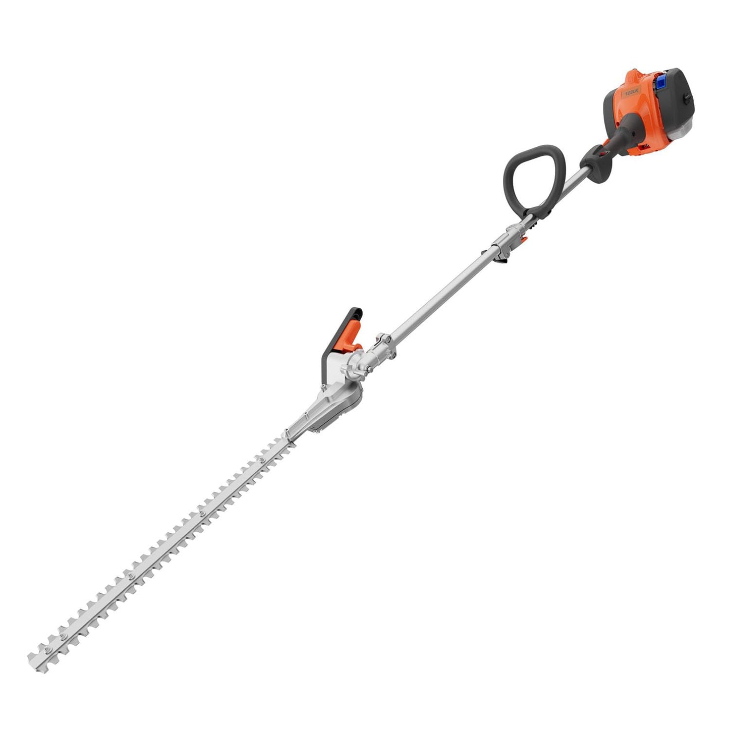 Husqvarna 122LKH Gas Hedge Trimmer, Multi-Purpose Tool with Hedge Trimmer Attachment, 21-Inch Cutter Bar with Double-Sided, Double Reciprocating Blades, Gifts for Men, 970796101