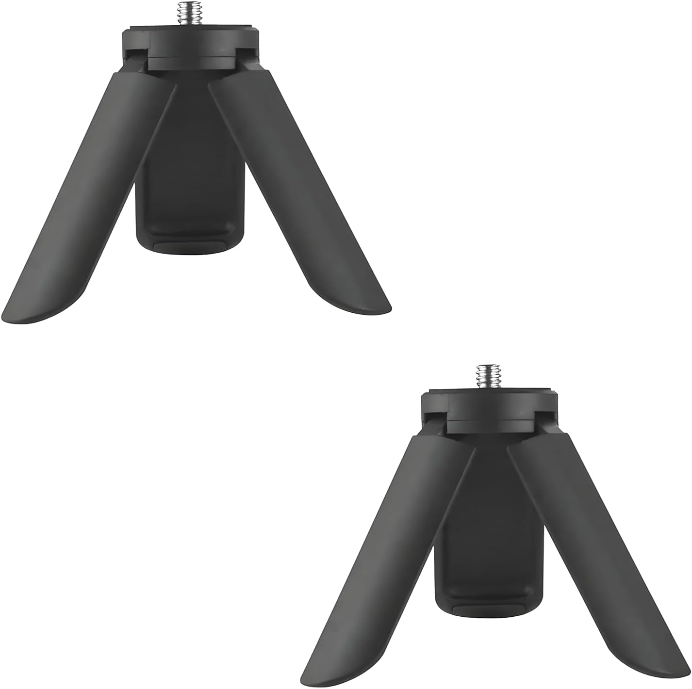 FWKAILEPING 2 Pack 3 2 (2Black) Mini Tripod Compatible with DJI Osmo Pocket & Portable Camera Tripod Desktop Stand