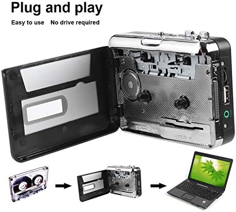 TenYua Cassette Cassette MP3s Player USB Walkman Converts Tapes