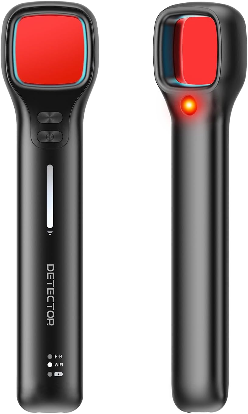 WSEF.R 7 4 Hidden Camera Detectors with Viewfinder Bug Detector & Spy Camera Finder, Perfect for Hotels, Car, Travel