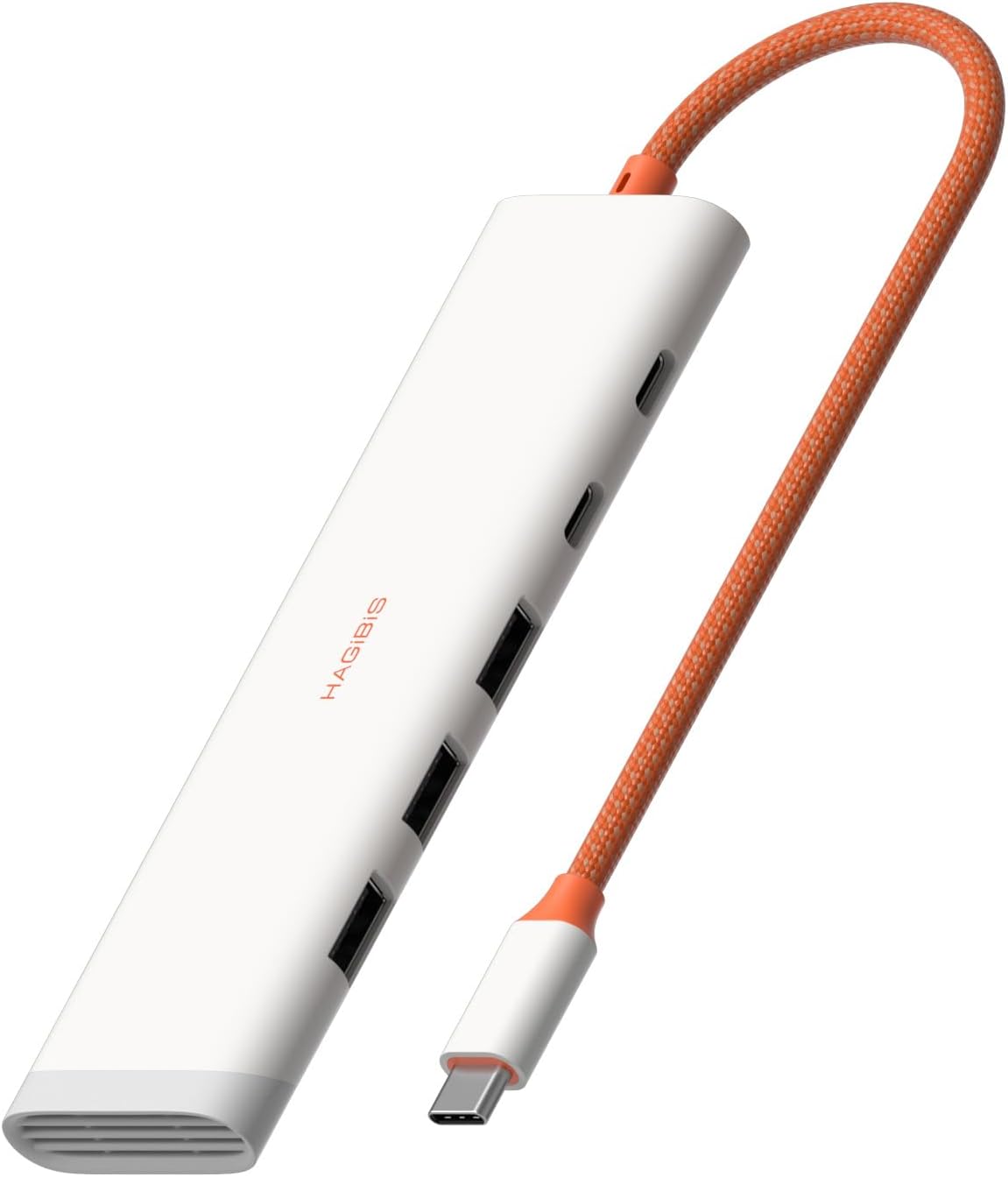 Hagibis 5 1 USB3.0 3, 5Gbps 5V/3A (KZWN01) USB-C Hub, in Multiport USB C Splitter Ultra Slim Heat Dissipation Docking