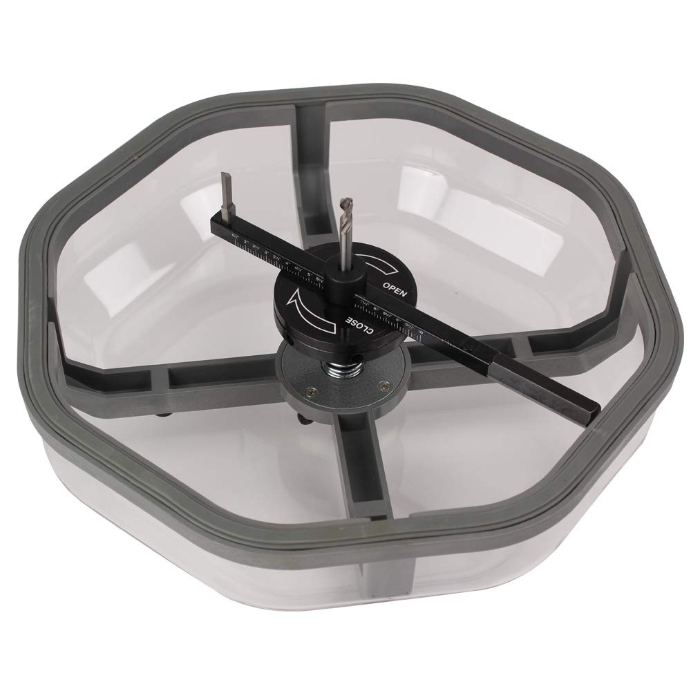 Multi Size Hole Cutter with Dust Bowl