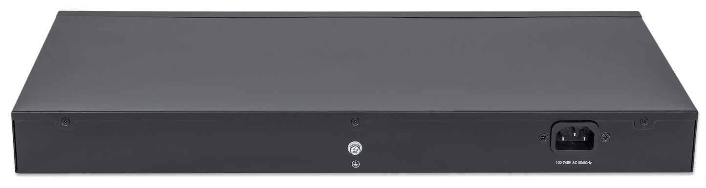 Intellinet 16-Port Gigabit Ethernet Poe+ Switch - 220W Power Budget, 30W per Port, Auto Uplink Support, Rack-mountable - 3 Yr Mfg Warranty - 560993
