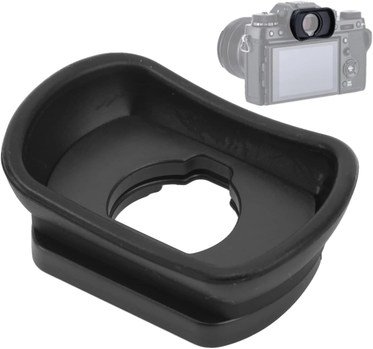 WIHFHGZ XT3 XT2 XH2 GFX100 Camera Eyecup Rubber Eye Cup for - Soft Protective Eyepiece, Light Blocking Design