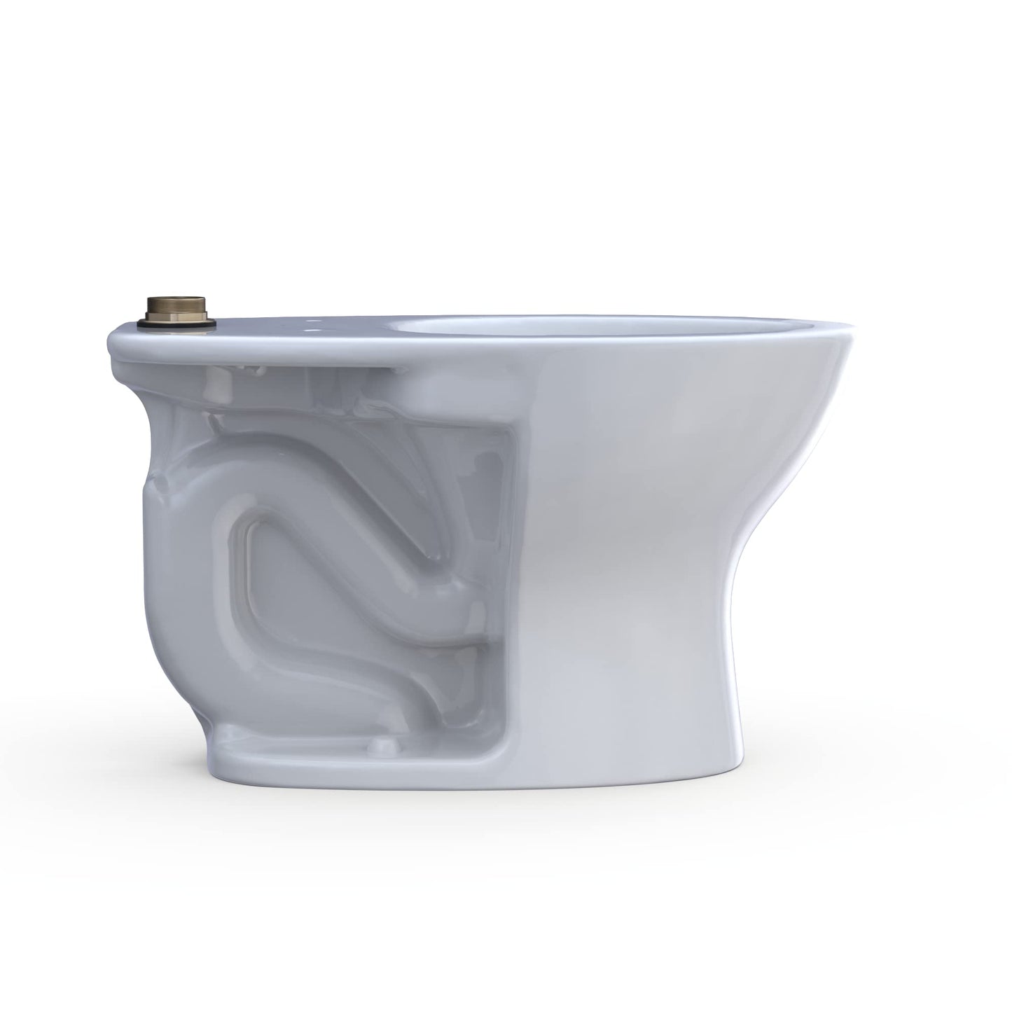 TOTO® TORNADO FLUSH® Commercial Flushometer Floor-Mounted Toilet, Elongated, Cotton White - CT725CU#01