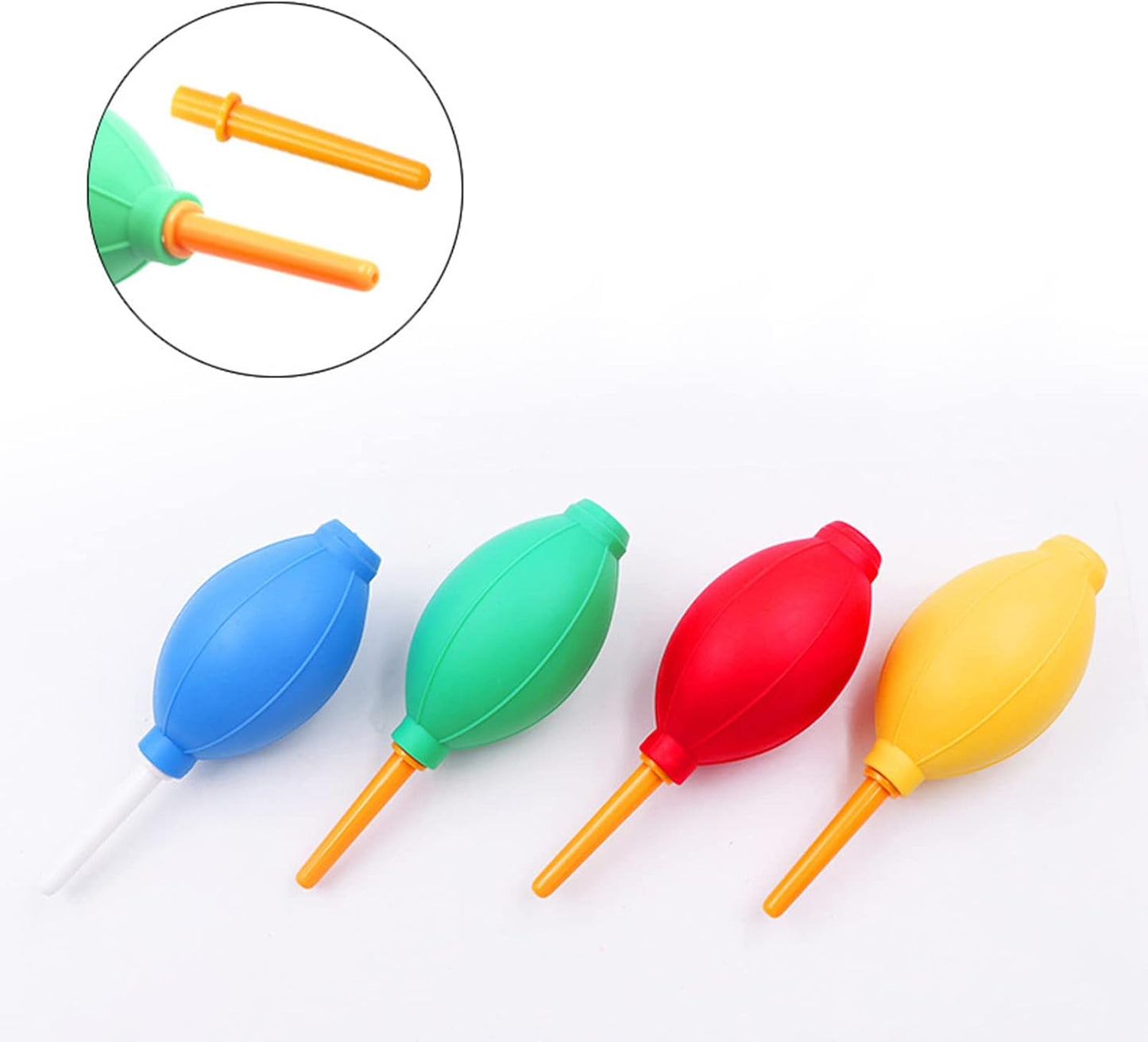 EXCBIOZ Soft Rubber Dust Blower Blowing Ball Dust Removal Watch Repair Camera Lens Keyboards Hand Tool, Blue