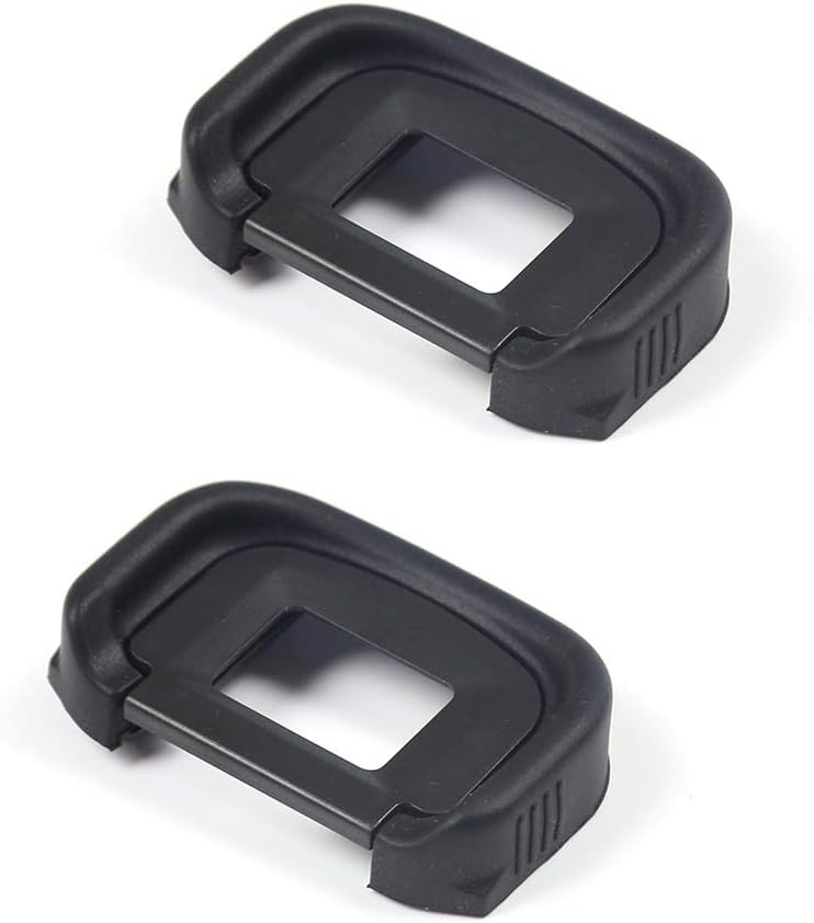FANZR 5D 5D 7D, 1D 1D (2 Pack) EG Eyecup Eyepiece Viewfinder Compatible for Canon Mark IV, Mark III, Mark IV, Mark III