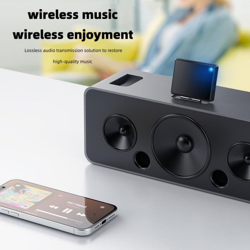 HAOQUOOU 30 30Pin 5.4 2 10 V35 135 Pin Bluetooth Adapter ReceiverWireless Stereo Audio Adapter Bluetooth Music Receiver