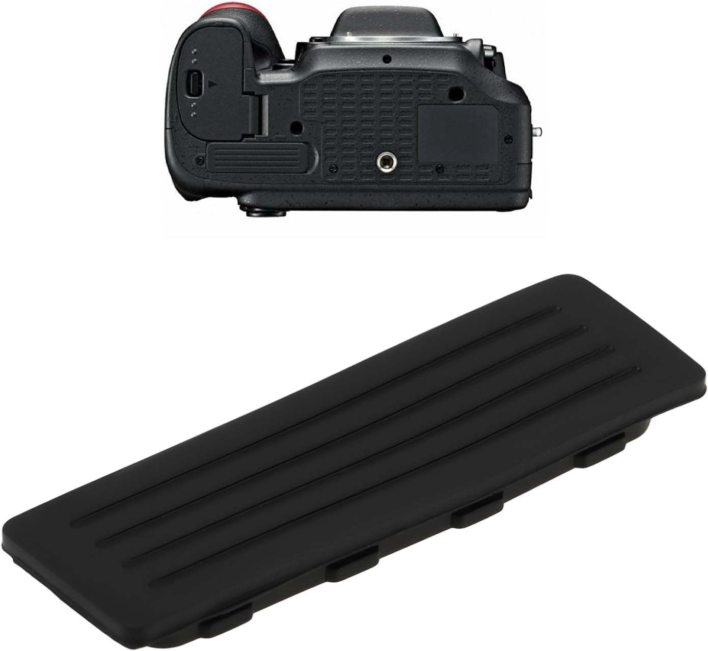 D7000 D610 D600 Camera Bottom Rubber Grip Interface Cover Cap Compatible with Nikon Camera Accessory
