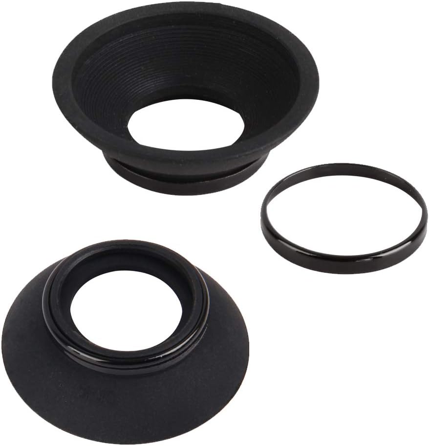 FANZR DK-19 D810 D810A D800 D800E D700 F6 D5 (2 Pack) Eyecup Eyepiece Viewfinder for Nikon Camera