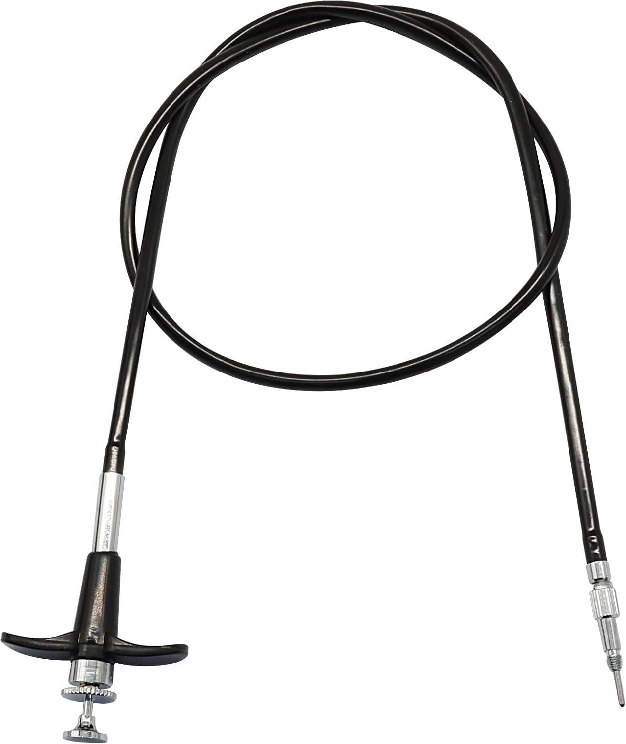 BokWin 27.5 Inch(70cm) Bulb-Lock Threaded Release Cable Mechanical Shutter Line Vibration-Free Black Camera Remote