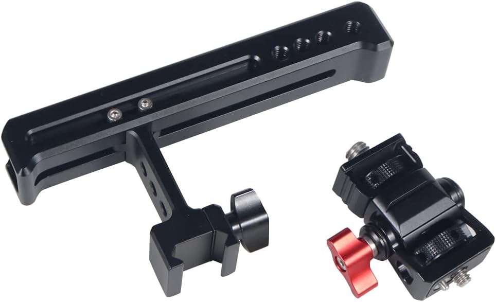 FEICHAO 1/4 3/8 F5Pro, A7C,XT4 Magic Arm Kit Double Head to with Universal Handle for Camera Micro Frame Monitors (Kit