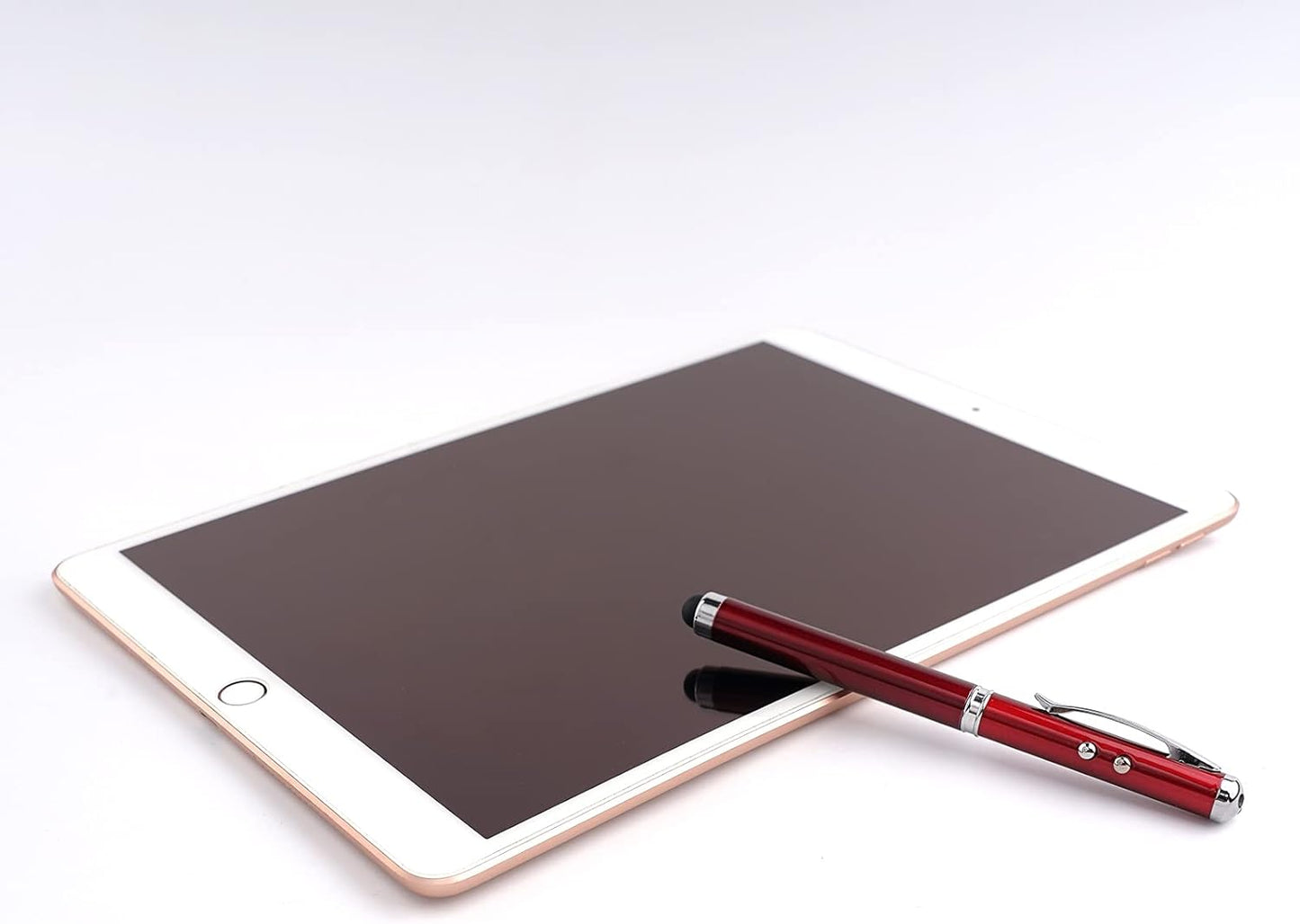 AIYIBEN (2 Metal Multi-Function Pen, Touch Screen Stylus, Flashlight with White Light, Creative Christmas and Birthday