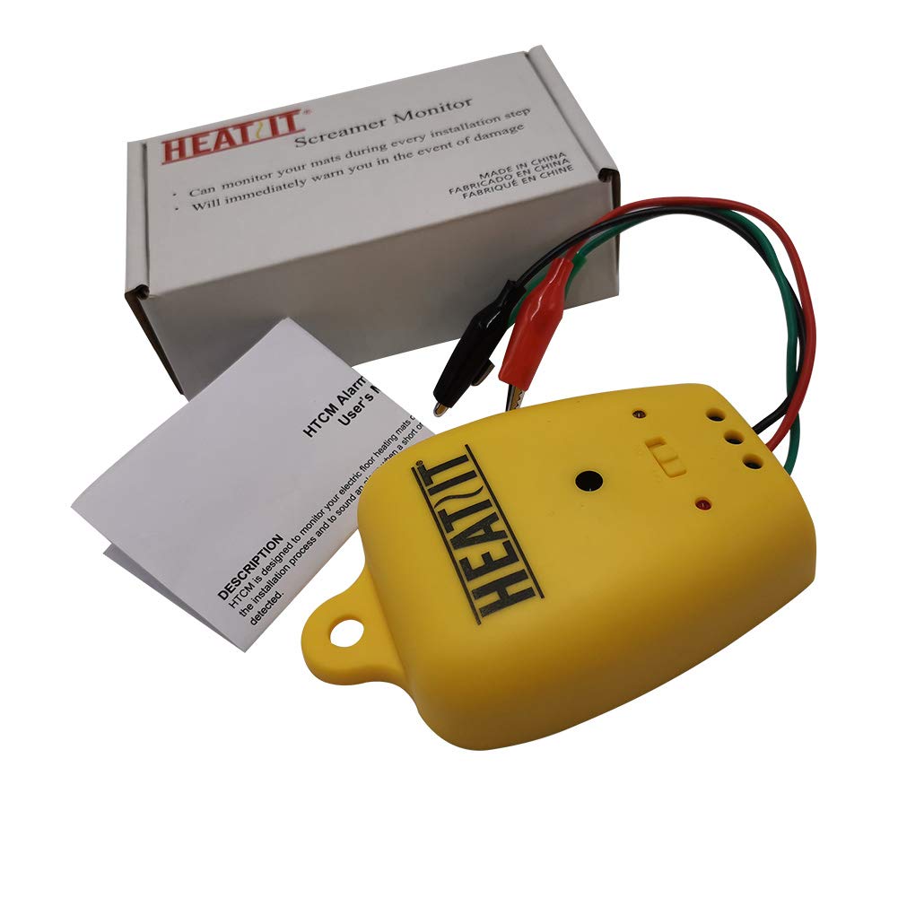 HEATIT Floor Heating System Instant Alarm Monitor Installation Cable Screamer