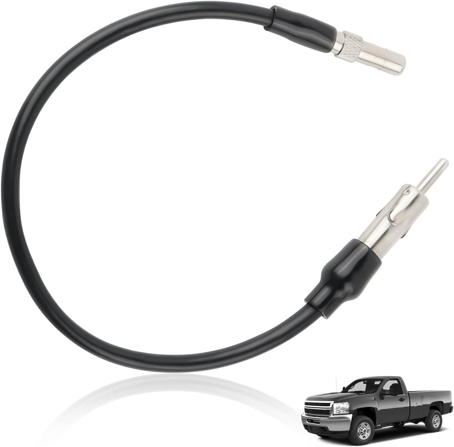 Figpade Car Radio Antenna Adapter Replacement,FM AM Upgrade Antenna Adapter for Car Stereo Compatible with GMC