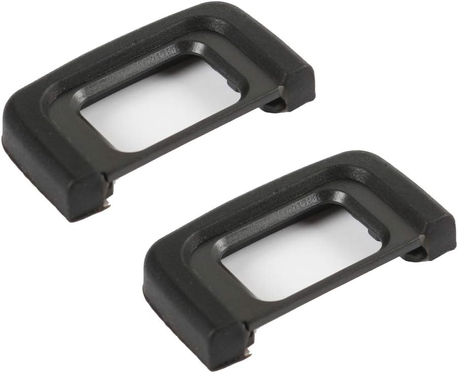 FANZR DK-25 D5600 D5500 D5300 D3500 D3400 D3300 (2 Pack) Eyecup Eyepiece Viewfinder Compatible for Nikon Camera
