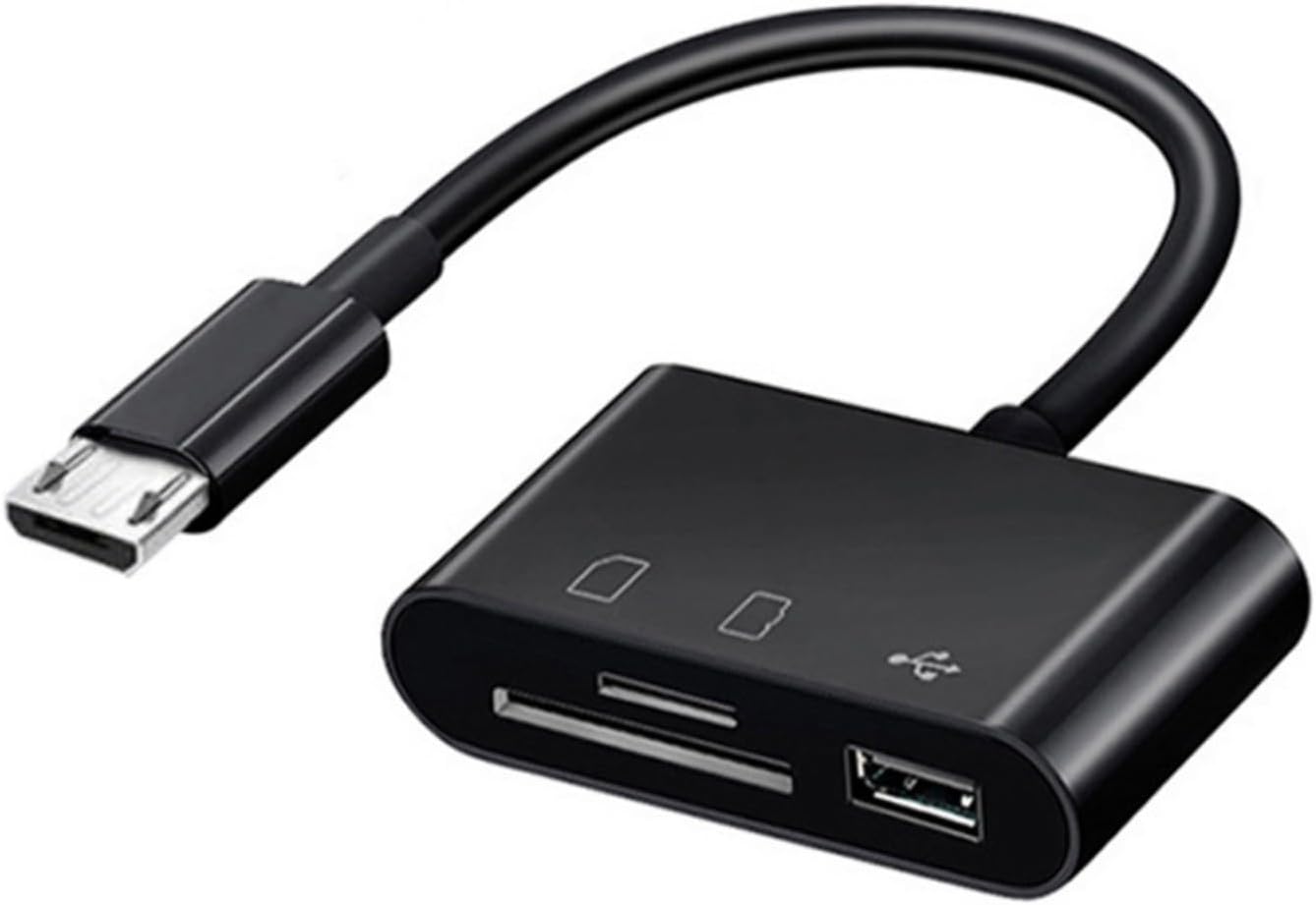 wengjack Compactly USB C Card Reader USB C to Memory Card Reader for Travel Office Use for USB Flashing Disk Connecting